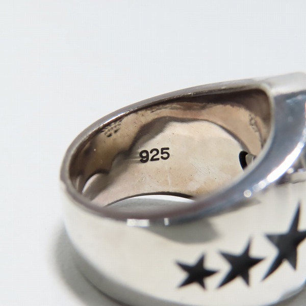 実際に弊社で買取させて頂いたJustin Davis/ジャスティンデイビス ラックスター/クラウンリング SRJ267/15号の画像 8枚目