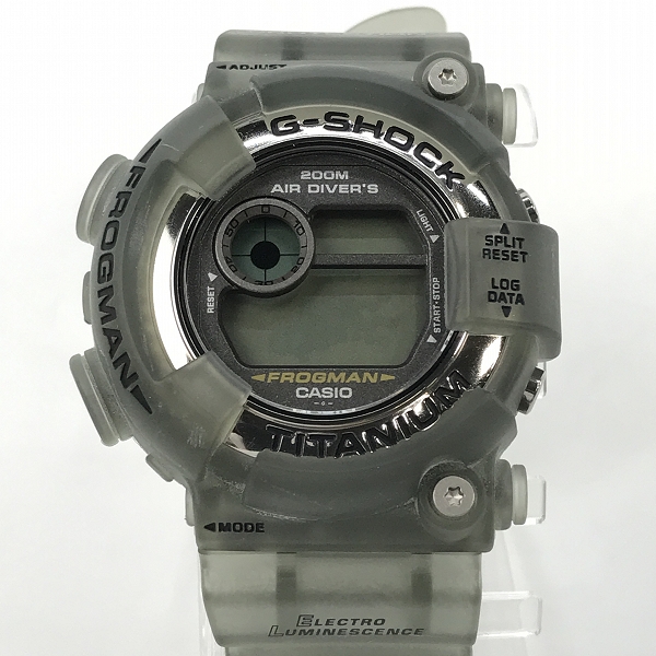 実際に弊社で買取させて頂いたG-SHOCK/Gショック FROGMAN/フロッグマン MEN IN SMOKE/メンインスモーク DW-8200MS-8T【動作未確認】