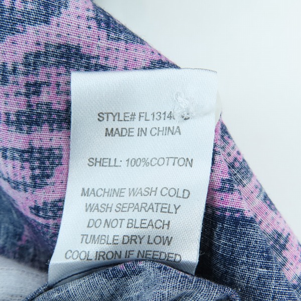 実際に弊社で買取させて頂いたMISHKA/ミシカ レオパード柄 長袖シャツ /Lの画像 4枚目