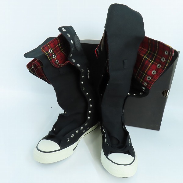 実際に弊社で買取させて頂いた【未使用】CONVERSE/コンバース ALL STAR/オールスター W-PUNK XX-HI スニーカー ブラック 1B033/27.5