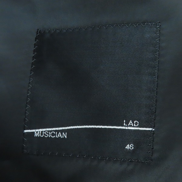 実際に弊社で買取させて頂いたLAD MUSICIAN/ラッドミュージシャン 着物コート 2219-303/46の画像 2枚目