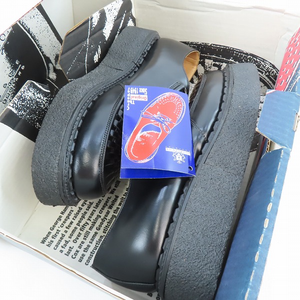 実際に弊社で買取させて頂いたGEORGE COX/ジョージコックス イングランド製 GIBSON/ギブソン ラバーソール シューズ レザー 3588 8の画像 6枚目