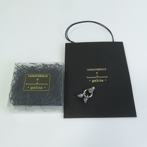 実際に弊社で買取させて頂いたGANGSTERVILLE x Galcia/ギャングスタービル × ガルシア スカルトップ ペンダントの画像 7枚目