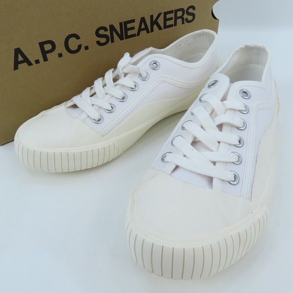 実際に弊社で買取させて頂いたA.P.C/アーペーセー IGGY BASSE ローカットスニーカー/41