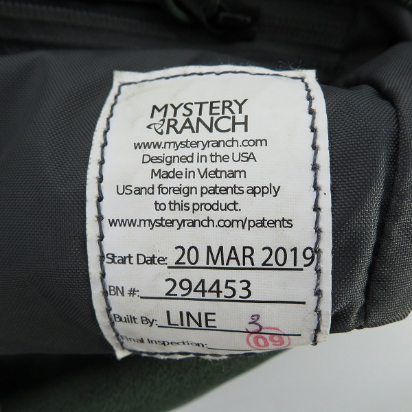 実際に弊社で買取させて頂いたMYSTERY RANCH/ミステリーランチ ウエストバッグ/ショルダーバッグの画像 6枚目