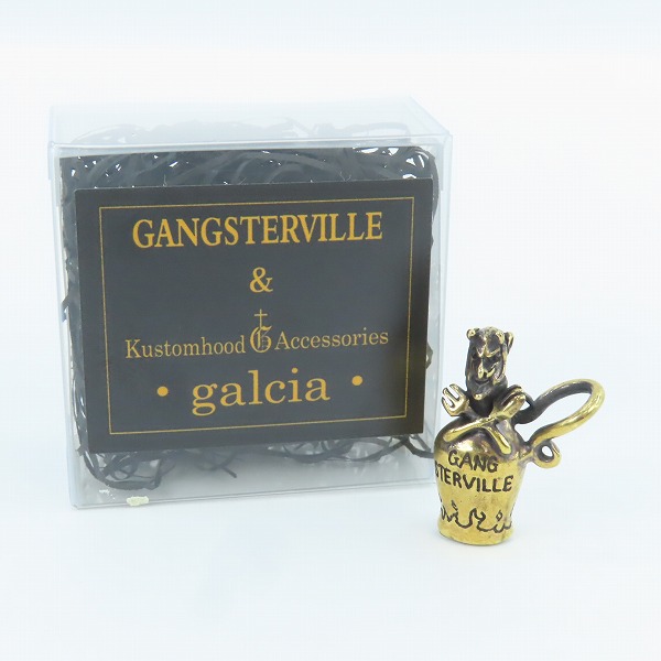 実際に弊社で買取させて頂いた(2)GANGSTERVILLE×Galcia/ギャングスタービル×ガルシア POISON BOTTLE ブラス/真鍮 ペンダントトップの画像 6枚目