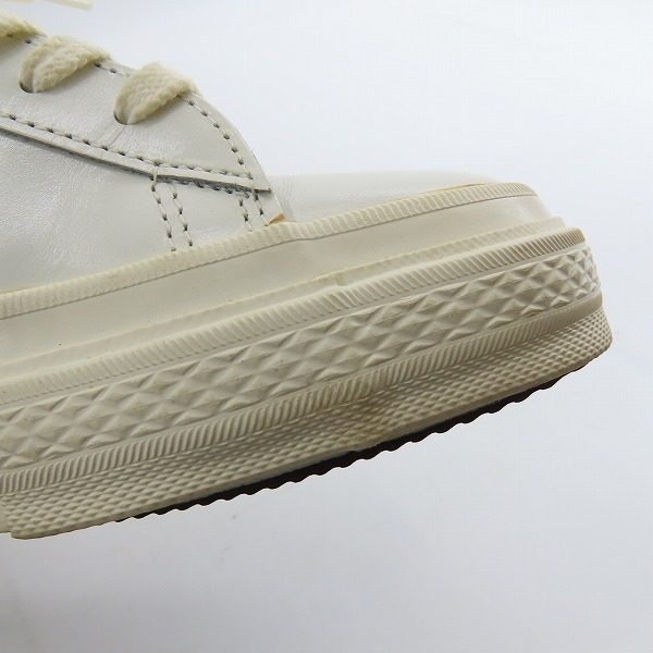 実際に弊社で買取させて頂いたCONVERSE/コンバース ONE STAR  OX ワンスター ホワイト/オレンジ/US8の画像 6枚目