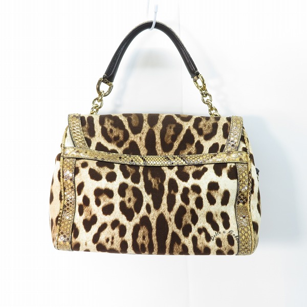 実際に弊社で買取させて頂いたDOLCE&GABBANA/ドルチェ&ガッバーナ 2WAY ハンドバッグ/ショルダーバッグの画像 1枚目