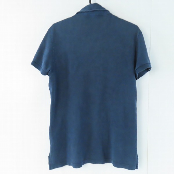 実際に弊社で買取させて頂いたETRO/エトロ 胸ロゴ刺繍 襟下ペイズリー柄半袖ポロシャツ XSの画像 1枚目