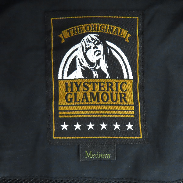 実際に弊社で買取させて頂いたHYSTERIC GLAMOUR/ヒステリックグラマー ヒステリックグラマー スタンドカラー コーチジャケット/02201AB11/Mの画像 2枚目