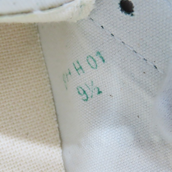 実際に弊社で買取させて頂いた【未使用】CONVERSE/コンバース ONE STAR SU OX スエード ワンスター グリーン/9.5の画像 5枚目