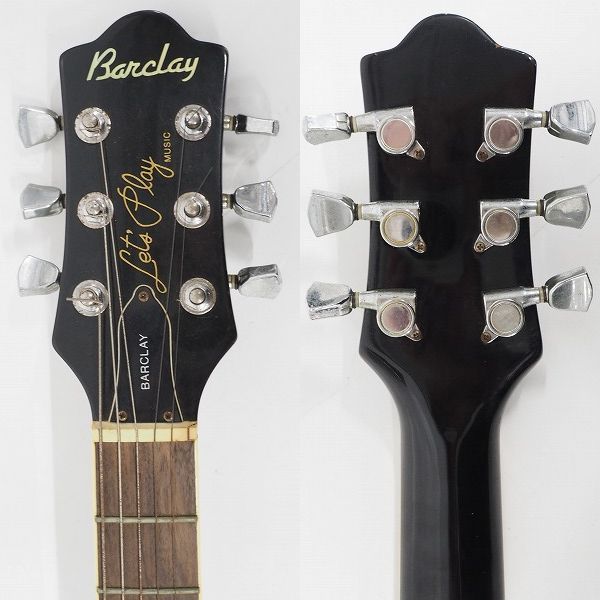 実際に弊社で買取させて頂いた★Barclay/バークレー レスポールスタンダードType ボルトオンネック エレキギター ソフトケース付の画像 2枚目