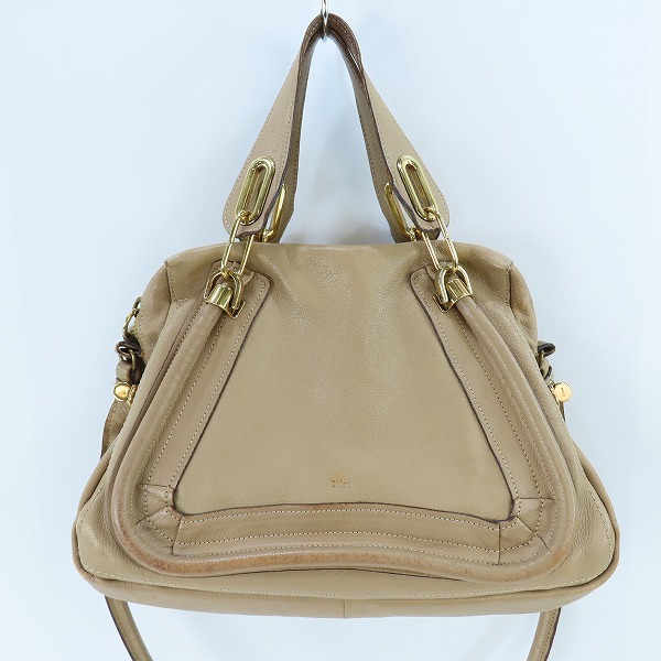 実際に弊社で買取させて頂いたChloe/クロエ パラティ 2WAY レザー ショルダーバッグ/ハンドバッグ