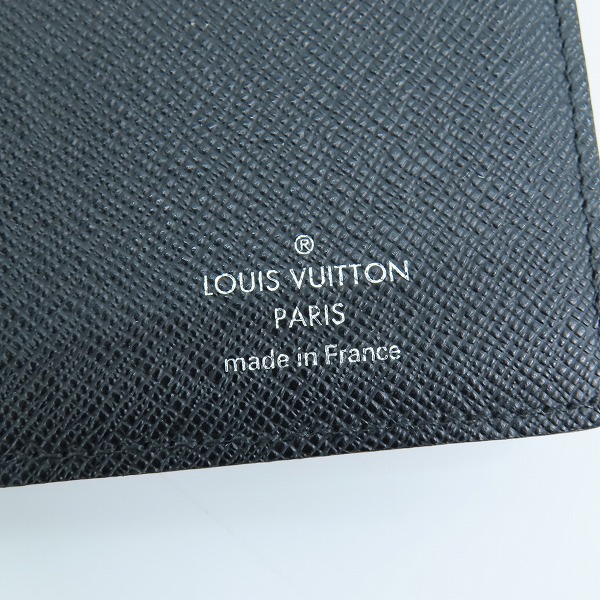 実際に弊社で買取させて頂いたLOUIS VUITTON/ルイヴィトン ポルトフォイユ ブラザ ダミエ グラフィット 二つ折り 長財布/財布 N62665の画像 4枚目