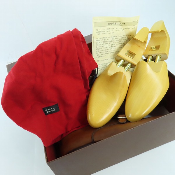 実際に弊社で買取させて頂いたREGAL TOKYO/リーガル トーキョー ベルト レザーシューズ B114/25の画像 7枚目