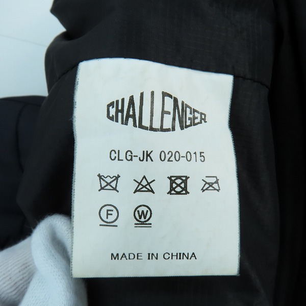 実際に弊社で買取させて頂いたCHALLENGER/チャレンジャー 20AW CLG-JK 020-015 NYLON FIELD JACKET /Lの画像 3枚目