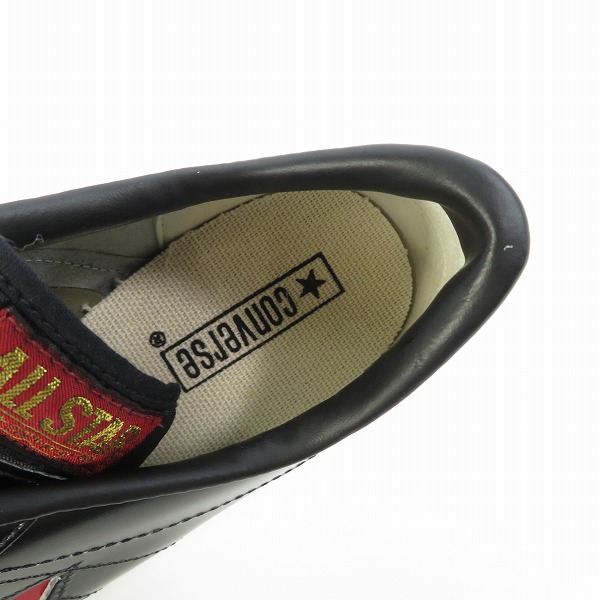実際に弊社で買取させて頂いたCONVERSE/コンバース ONE STAR OX ワンスター BLK/RED/9.5の画像 4枚目