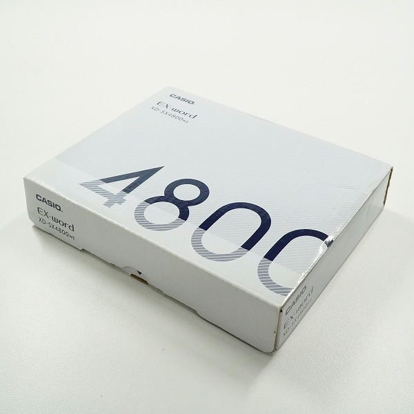 実際に弊社で買取させて頂いたCASIO/カシオ XD-SX4800 EX-word エクスワード 電子辞書 簡易動作確認済みの画像 9枚目