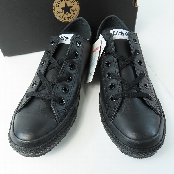 実際に弊社で買取させて頂いた【未使用】CONVERSE/コンバース ALL STAR OX/オールスター レザースニーカー 1C049/26.5