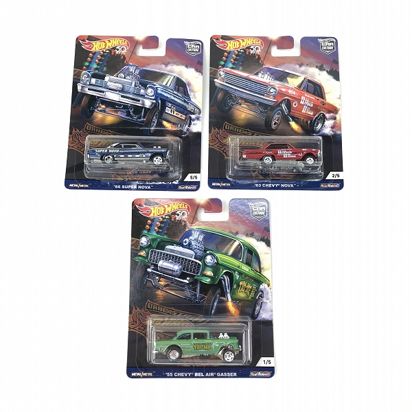 実際に弊社で買取させて頂いた【おまとめ/未開封】Hot Wheels/ホットウィール 1/64 2018 CAR CULTURE/カーカルチャー DRAGSTRIP DEMONSの画像 2枚目