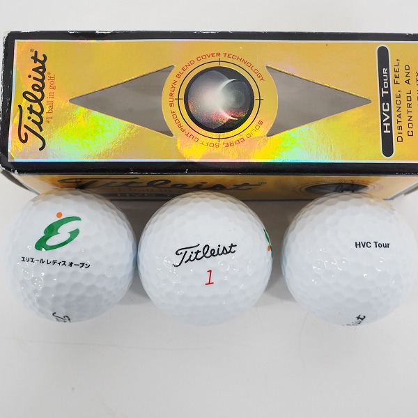実際に弊社で買取させて頂いた【未使用/オウンネーム】Titleist/タイトリスト DT 2PIEC・NXT TOUR S・HVC SOFT DISTANCE 他 ゴルフボール 計2ダースの画像 5枚目