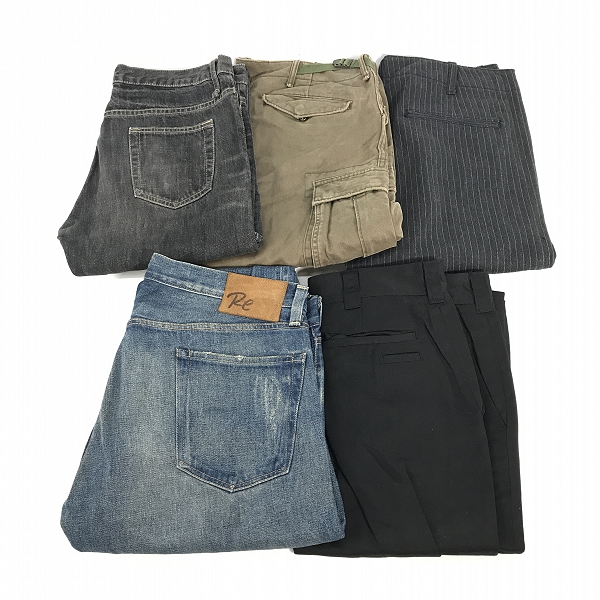 実際に弊社で買取させて頂いた【おまとめ】417 EDIFICE/フォーワンセブンエディフィス  beams/ビームス 他 デニムパンツ/カーゴパンツ 等