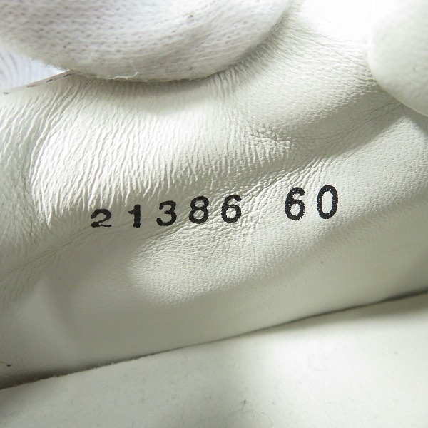 実際に弊社で買取させて頂いたSANTONI/サントーニ ローカット レザースニーカー MBGL21386PNNGTBDI60/UK6の画像 6枚目