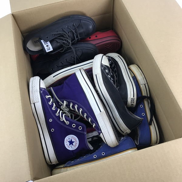 実際に弊社で買取させて頂いた【おまとめ】converse/コンバース スニーカー/ハイカットスニーカー/ローカットスニーカー 他 メンズ/レディース