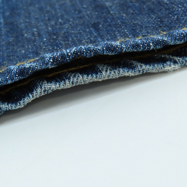 実際に弊社で買取させて頂いたR.J.B Clipper's/アールジェイビークリッパーズ FLAT HEAD/フラットヘッド ストレート デニムパンツ D101 W32L36の画像 7枚目