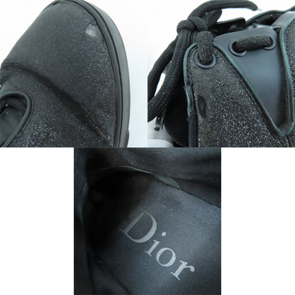 実際に弊社で買取させて頂いたDior/ディオール SNEAKER B17 ローカットスニーカー/41の画像 7枚目