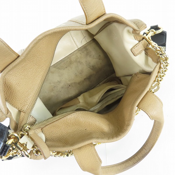 実際に弊社で買取させて頂いたMARC JACOBS/マークジェイコブス レザー 2WAY ハンドバック/ショルダーバックの画像 2枚目