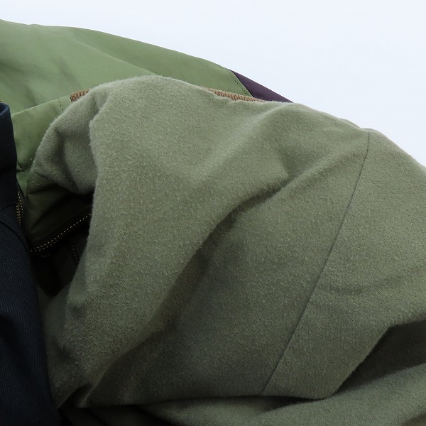 実際に弊社で買取させて頂いたKolor/カラー 20AW Three Pieces Docking Blouson/ドッキングブルゾン 20WCM-G07109/2の画像 6枚目