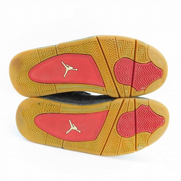 実際に弊社で買取させて頂いたNIKE×LEVIS/ナイキ×リーバイス AIR JORDAN 4 RETRO NRG エアジョーダン4 AO2571-001 26.5の画像 2枚目