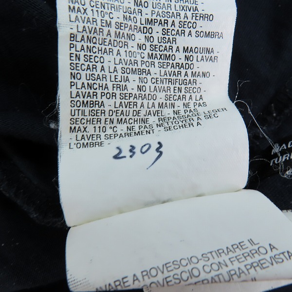 実際に弊社で買取させて頂いたEMPORIO ARMANI/エンポリオアルマーニ テープ加工 ロングTシャツ G1T08JG1Q4J/Mの画像 5枚目