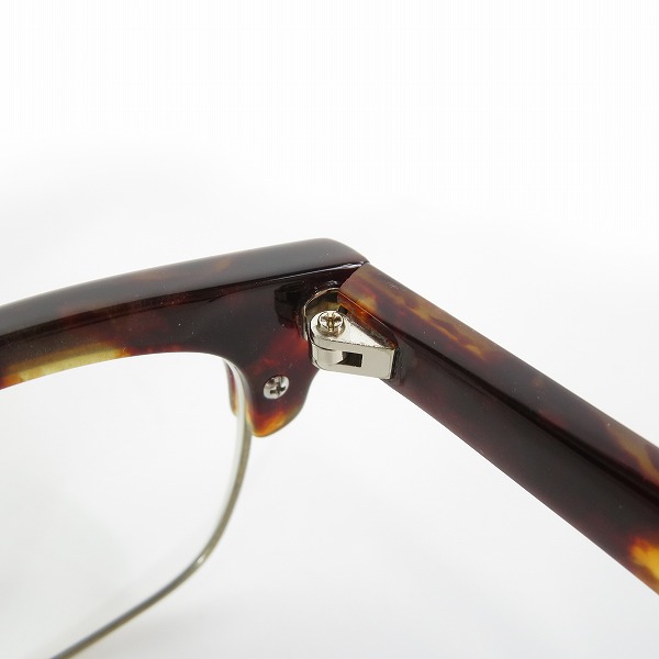 実際に弊社で買取させて頂いたKANEKO OPTICAL/金子眼鏡 恒眸作 手造 メガネフレーム T254 DEMIの画像 6枚目