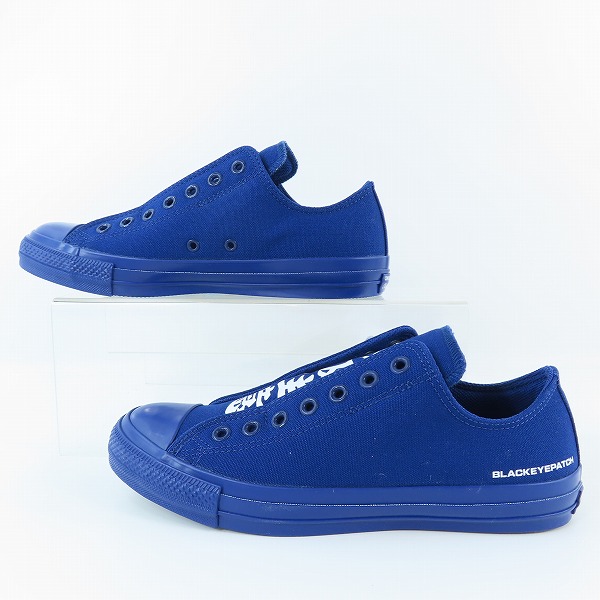 実際に弊社で買取させて頂いた【未使用】CONVERSE/コンバース ALL STAR 100 SLIP/オールスター100 スリップ ブラックアイパッチ スニーカー 1SC931/27.0の画像 3枚目