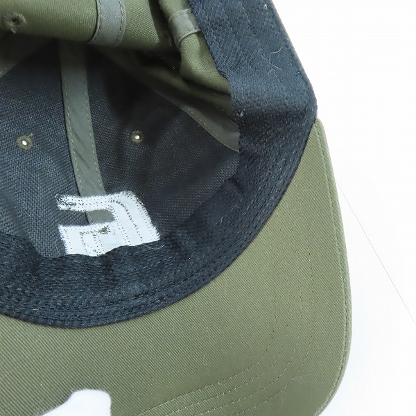 実際に弊社で買取させて頂いたBRIEFING/ブリーフィング INITIAL CAP ロゴワッペンキャップ BRG213M74の画像 8枚目