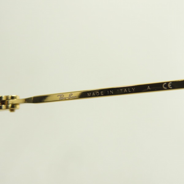 実際に弊社で買取させて頂いたRay-Ban/レイバン ROUND METAL/ラウンドメタル サングラス RB3447 9196/R5の画像 5枚目