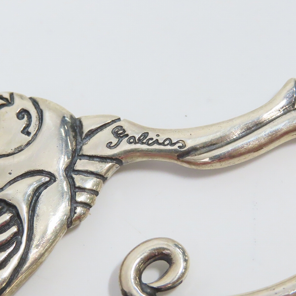 実際に弊社で買取させて頂いた（3）GANGSTERVILLE×Galcia/ギャングスタービル×ガルシア スワロー キーホルダー シルバーの画像 5枚目