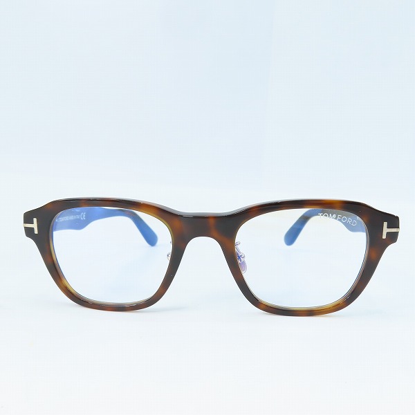 実際に弊社で買取させて頂いたTOM FORD/トムフォード ブルーライトカット メガネフレーム/アイウェア TF5782-D-B 052