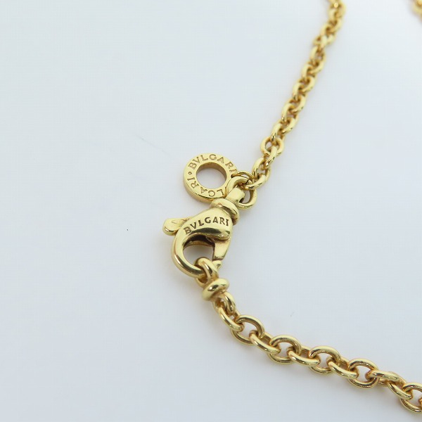 実際に弊社で買取させて頂いたBVLGARI/ブルガリ B.zero1/ビー・ゼロワン チェーンネックレス AU750/K18YG/イエローゴールドの画像 1枚目