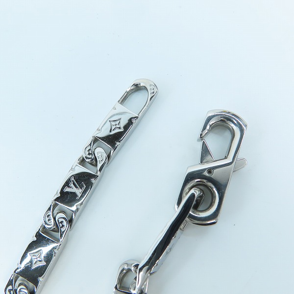 実際に弊社で買取させて頂いたLOUIS VUITTON/ルイヴィトン モノグラム タイドアップ ブレスレット M0921Lの画像 1枚目