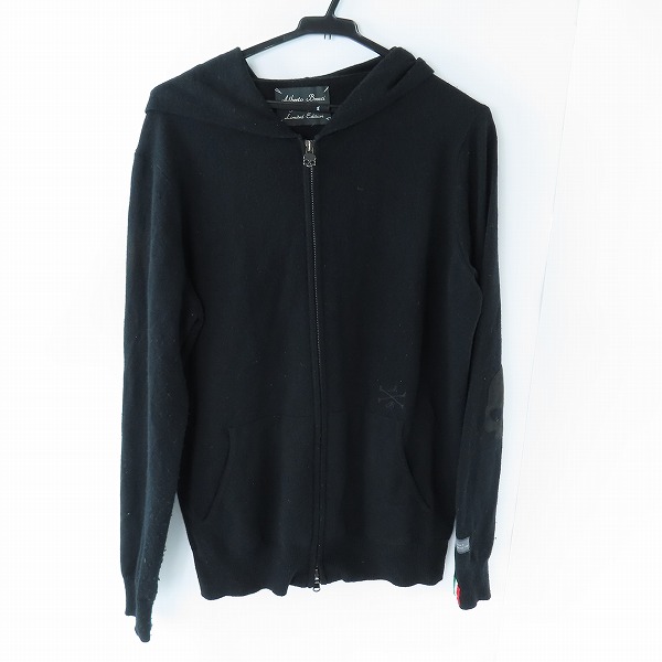 実際に弊社で買取させて頂いたHYDROGEN/ハイドロゲン Alberto Bresci Gold Label  ニット ジップアップパーカー/M