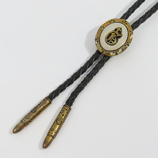 実際に弊社で買取させて頂いた（2）GANGSTERVILLE×Galcia/ギャングスタービル×ガルシア G ループタイ/ボロタイ/ブラス/シルバー