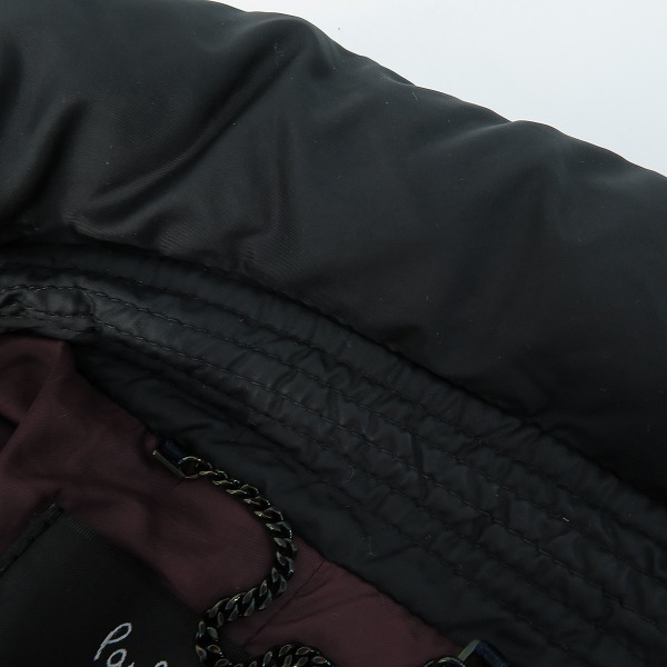 実際に弊社で買取させて頂いたPaul Smith BLACK/ポールスミス ブラック ダウンジャケット ブラック/46Lの画像 8枚目