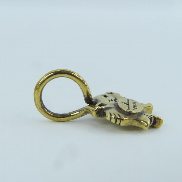 実際に弊社で買取させて頂いた(1)GANGSTERVILLE×Galcia/ギャングスタービル×ガルシア PANTHER ブラス/真鍮 ペンダントトップの画像 4枚目
