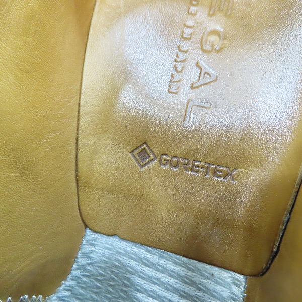 実際に弊社で買取させて頂いたREGAL/リーガル GORE-TEX/ゴアテックス ホールカット レザー ドレス/ビジネス シューズ W70B CE/23.5の画像 7枚目