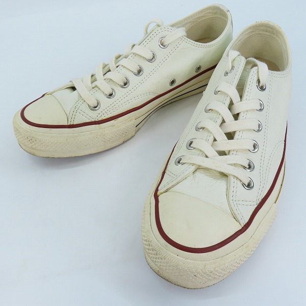 実際に弊社で買取させて頂いたCONVERSE/コンバース Addict CHUCK TAYLOR LEATHER OX 1CL144/26.5