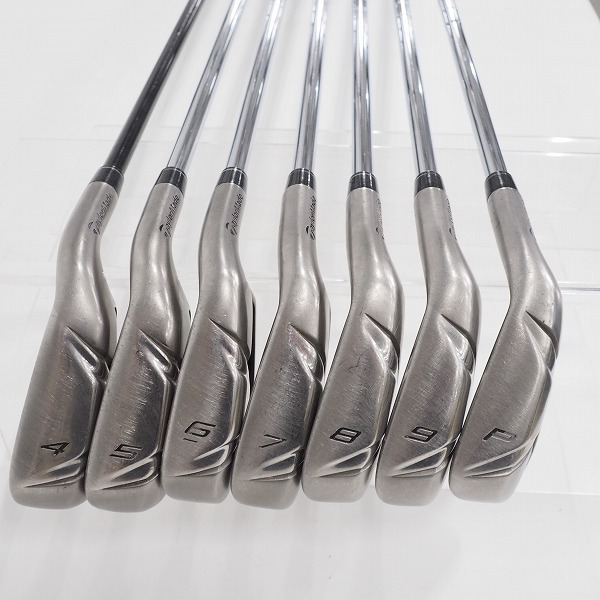 実際に弊社で買取させて頂いたTaylorMade/テーラーメイド RBZ ROCKET BALLZ アイアン #4～9,Pw 7本セット RB-55・N.S.PRO 950GH FLEX:Rの画像 1枚目