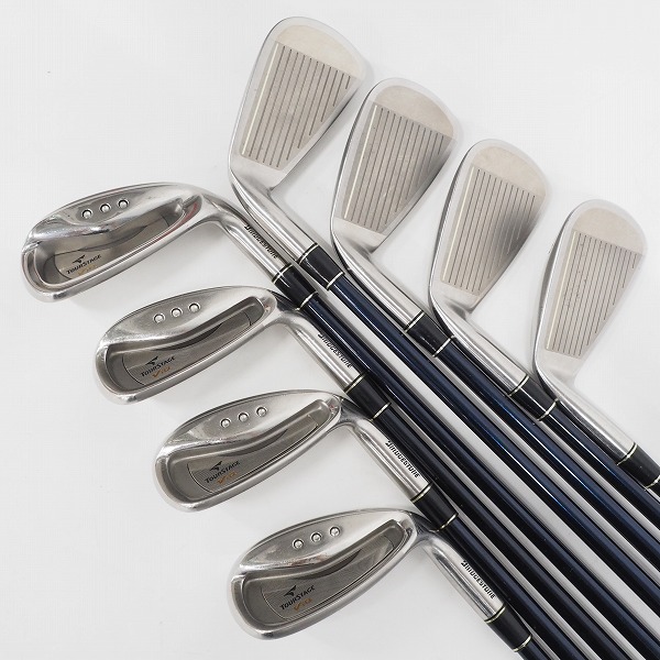 実際に弊社で買取させて頂いたBRIDGESTONE/ブリヂストン TOURSTAGE/ツアーステージ ViQ アイアン #5～9,P,P/S,Sw 8本セット TSI-50α FLEX:Rの画像 3枚目